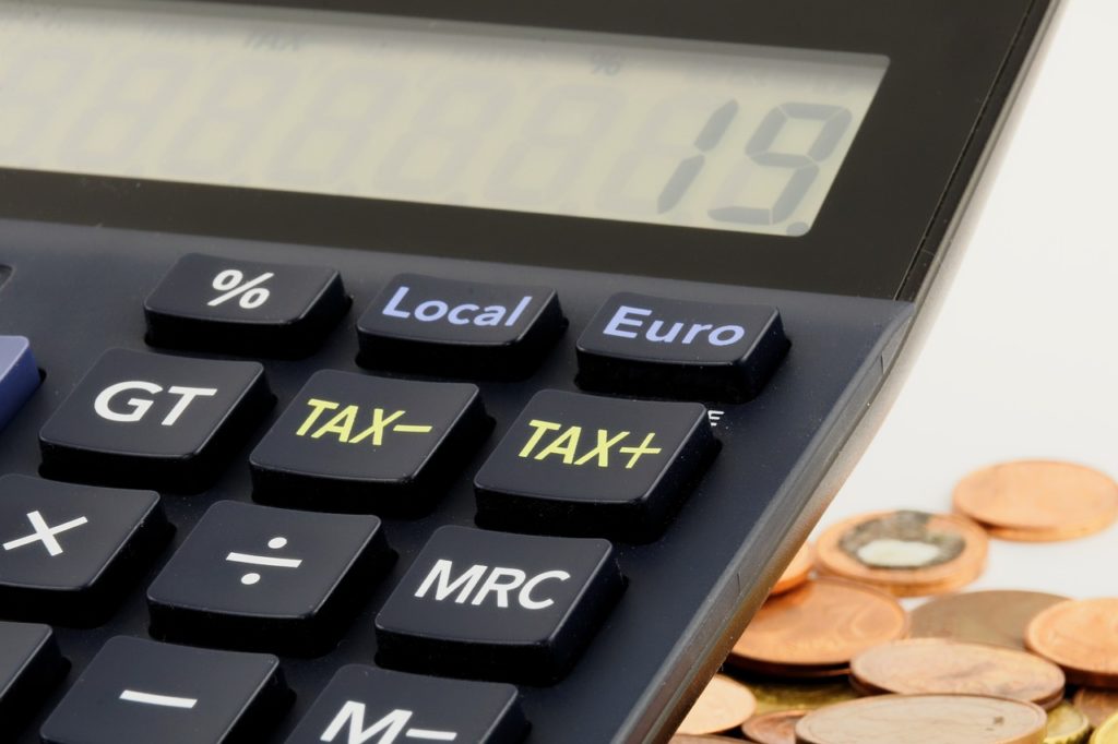 Calcul des taxes