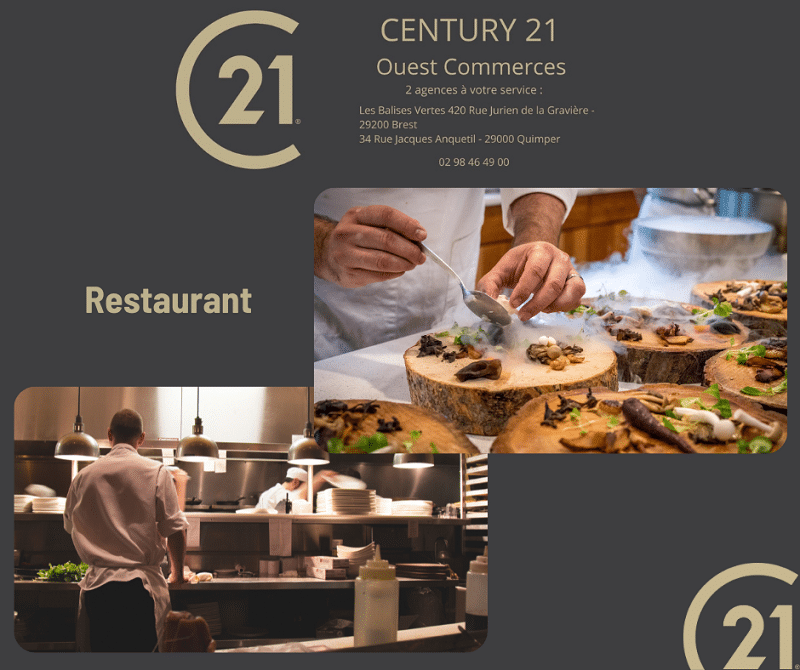 Vente fond de commerce Restaurant GUIPAVAS