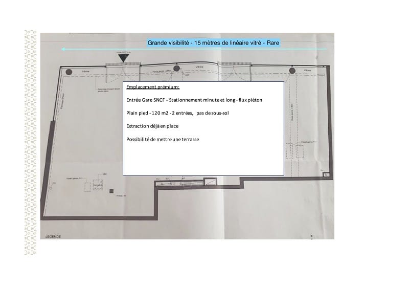 Location Local commercial Bar Brasserie Tabac BREST