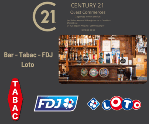 Vente fond de commerce Bar Tabac ST RENAN