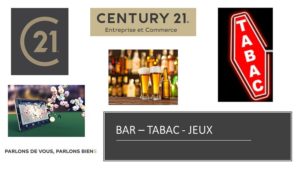 Vente fond de commerce Bar Tabac CONCARNEAU