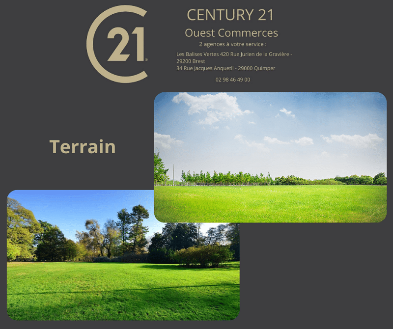 Vente Terrain  QUIMPER