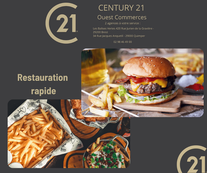 Vente fond de commerce Restauration rapide LA FORET FOUESNANT